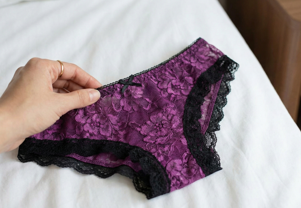 🌸Antibacterial cotton panties with lace embroidery 🌸 | Pack of 4