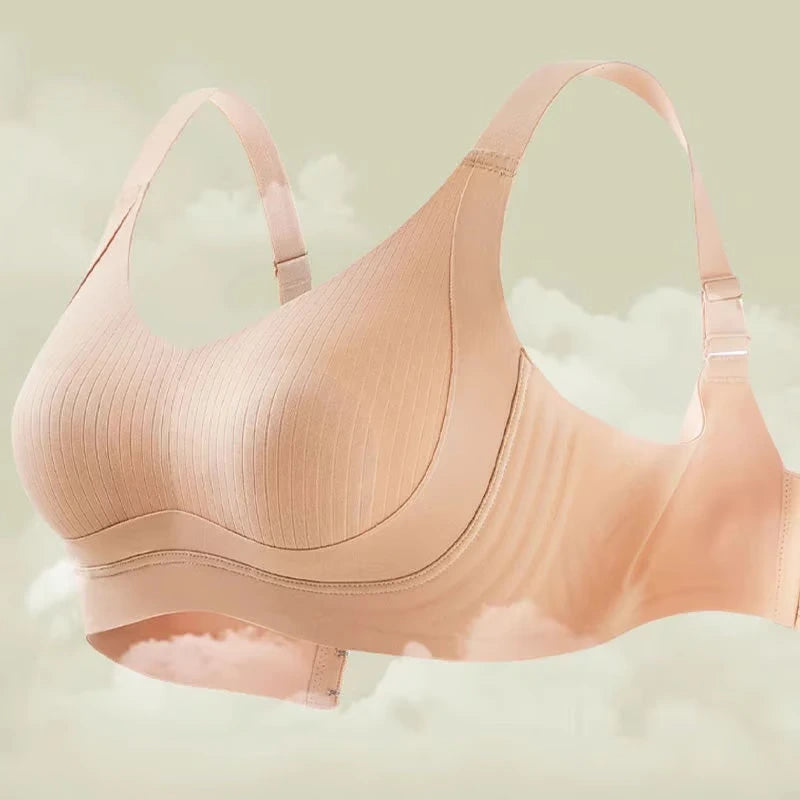🔥Summer Sale🏆Wire-Free Non-Marking Skin-Friendly Push-Up Bra 🔥(Pack of 3)