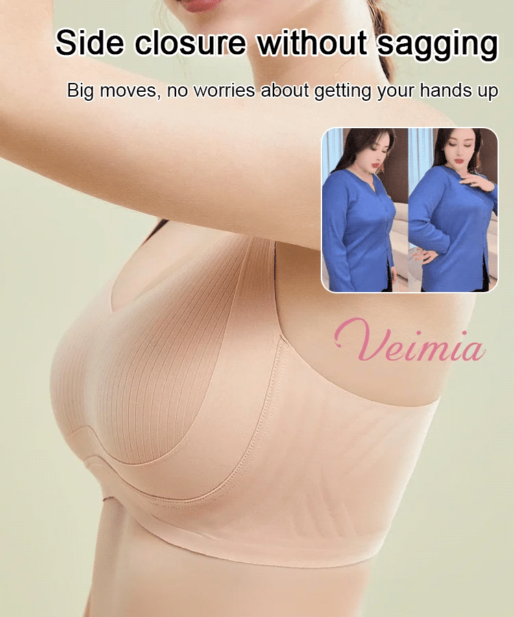 🔥Summer Sale🏆Wire-Free Non-Marking Skin-Friendly Push-Up Bra 🔥(Pack of 3)