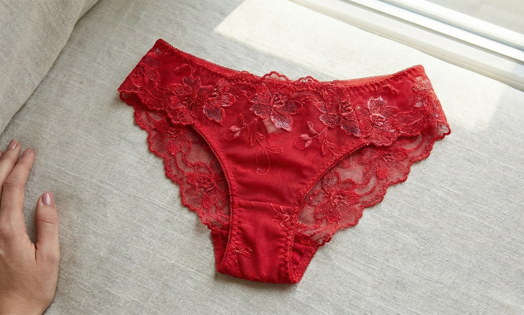 🌸Antibacterial cotton panties with lace embroidery 🌸 | Pack of 4