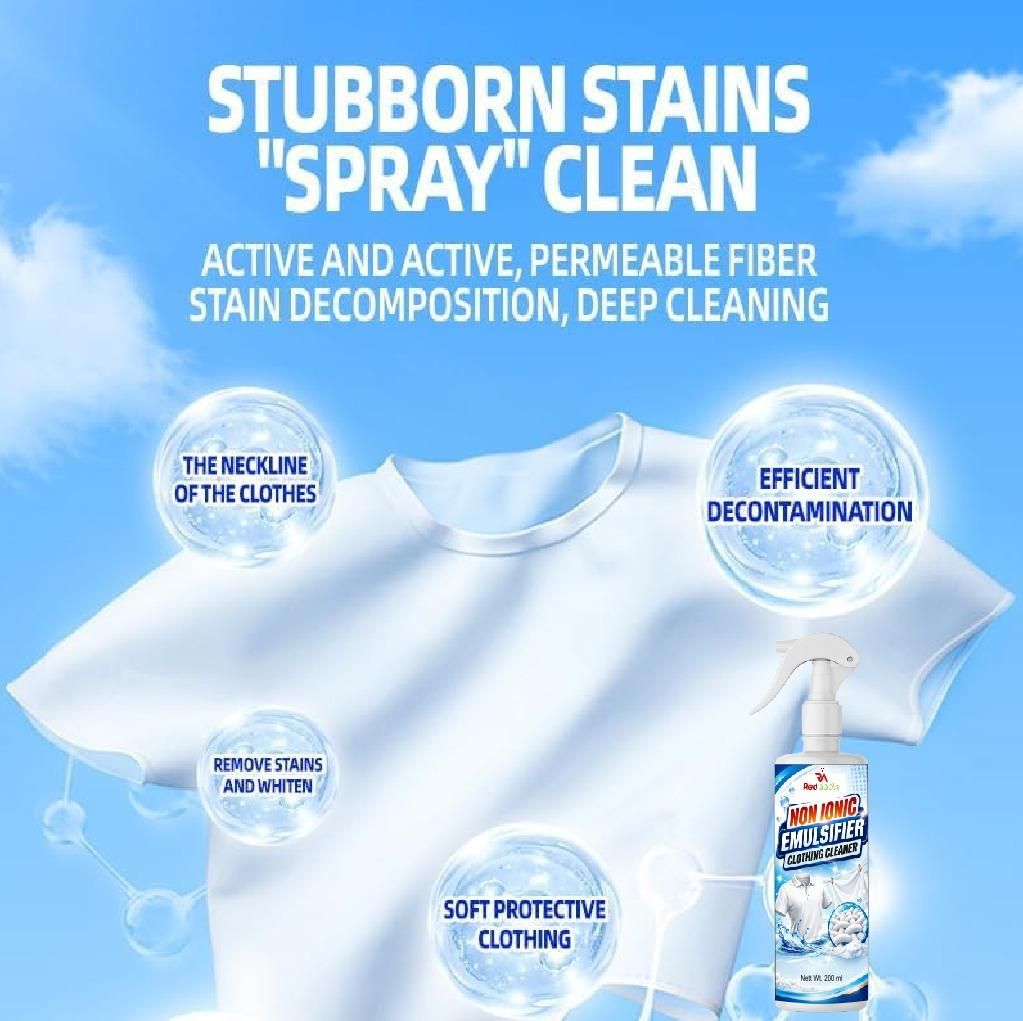 All-Purpose Clothing Stain Cleaner – Removes Coffee, Wine & Oil Stains in Seconds! BUY 1 GET 1 FREE