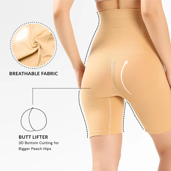 4-in-1 Tummy Tucker - Quick Slim Shaper for Tummy, Thighs, Hips, Back [COOL & BREATHABLE]