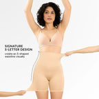 4-in-1 Tummy Tucker - Quick Slim Shaper for Tummy, Thighs, Hips, Back [COOL & BREATHABLE]