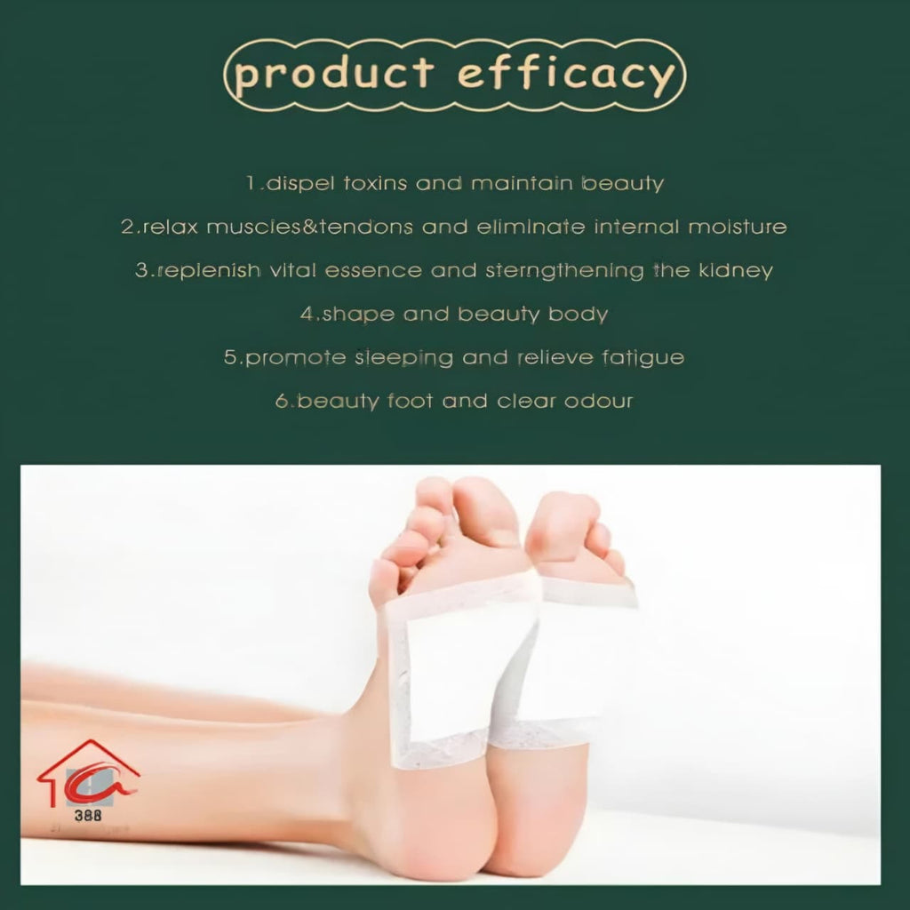 100% Herbal & Gentle Ingredient Detox Foot Pads (BUY 10 GET 10 FREE )