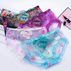 🌸Antibacterial cotton panties with lace embroidery 🌸 | Pack of 4