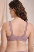 Pack of 4 - Cotton Blend Skin Friendly Seamless Non Wired Pushup Bra 💝