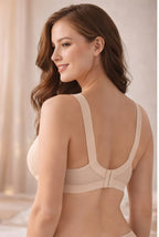 Pack of 4 - Cotton Blend Skin Friendly Seamless Non Wired Pushup Bra 💝