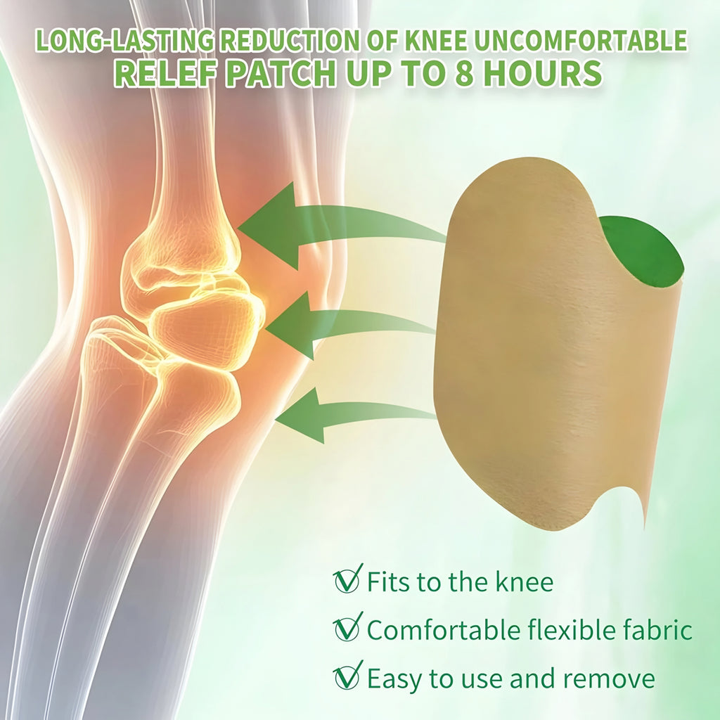 HerbaFlex™ 🌿 Natural Knee Relief Patches ( Buy 10 Get 10 Free ✨)