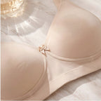 Pack of 4 - Cotton Blend Skin Friendly Seamless Non Wired Pushup Bra 💝