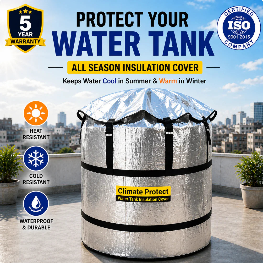 Climate Protect Water Tank™ Insulation Cover
