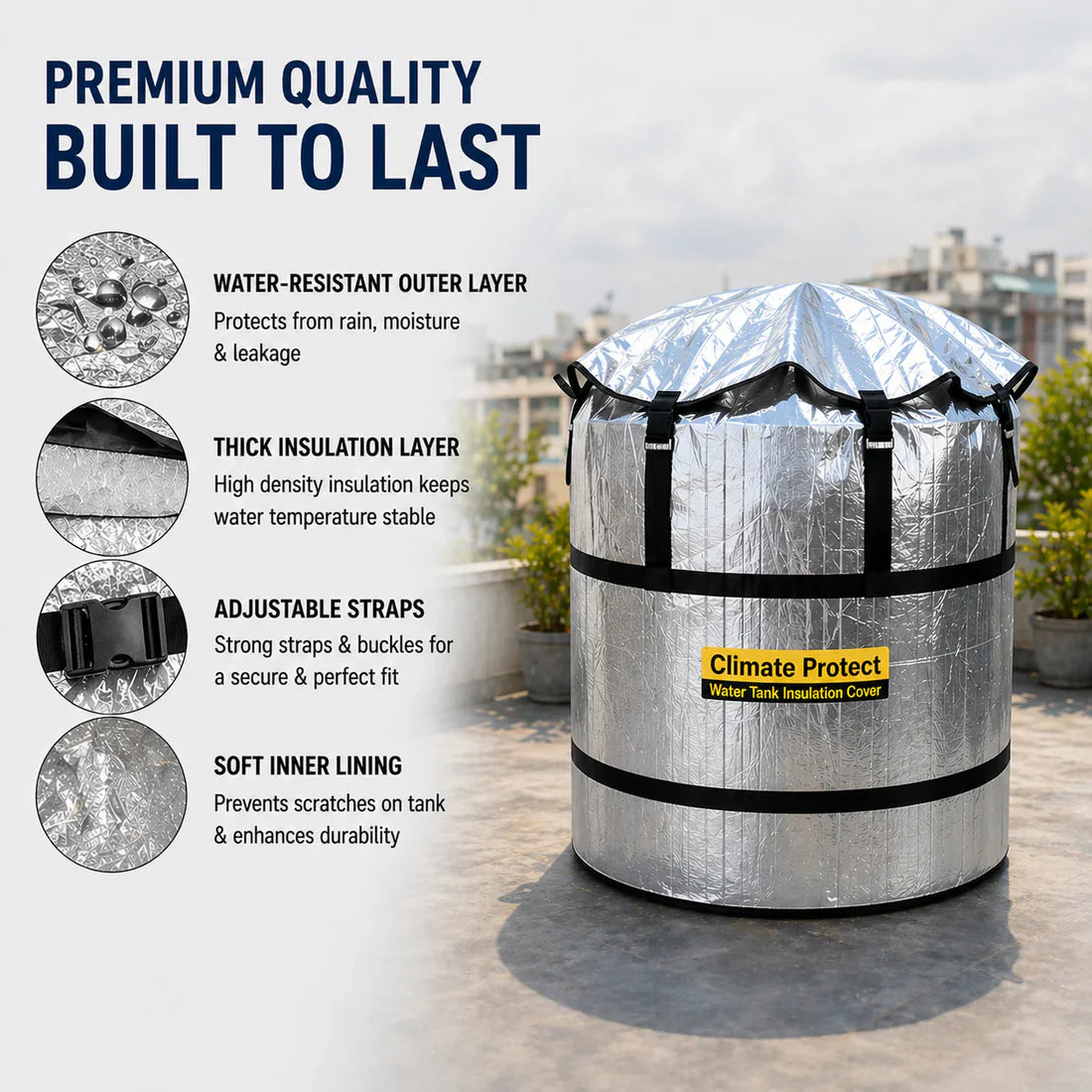 Climate Protect Water Tank™ Insulation Cover
